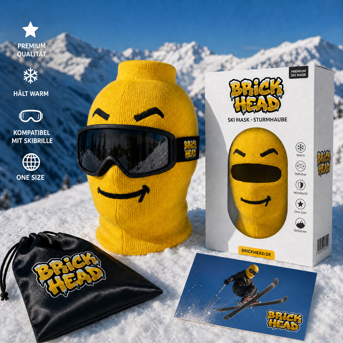 BrickHead SkiMaske